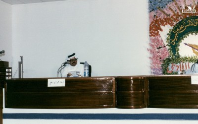 أمسية شعرية : محمد زايد الألمعي .