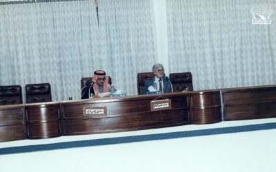 من اللقاءات : – د . حسن العلوي – د. طلال بكري .