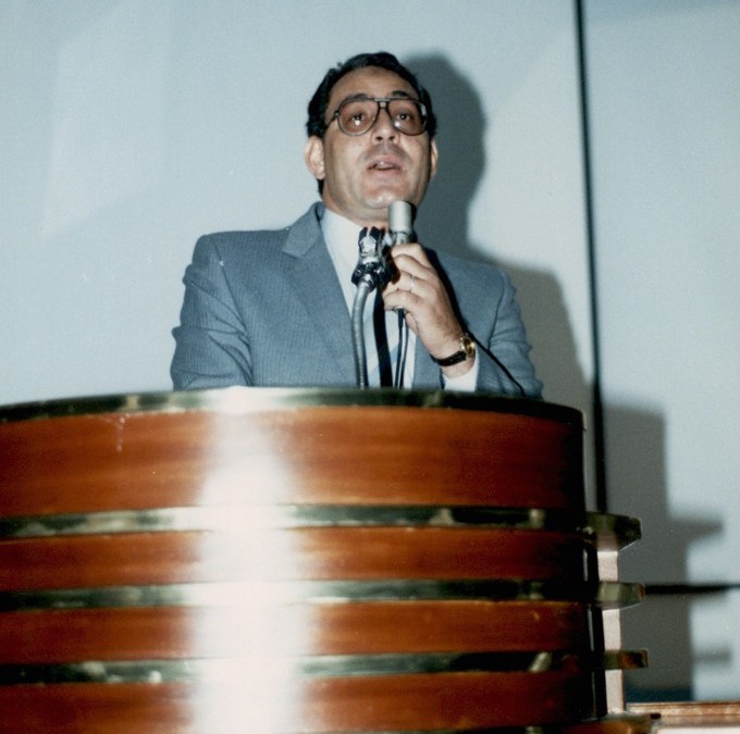 إحدى المحاضرات : د. عمر الأمين – د. محمد سليم .