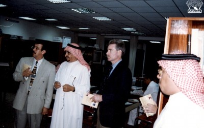 من زيارات الوفود الأجنبية ..