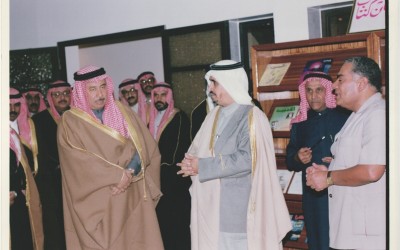 الفريق / هاشم عنقاوي في مكتبة النادي …
