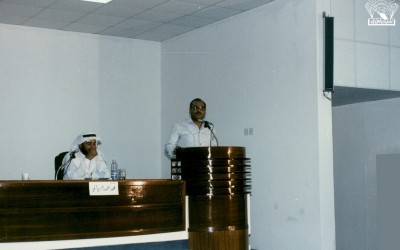 بعض مناسبات النادي : – الشاعران / محمد أحمد الزيداني – علي حسن الشهراني ، وآخرون …