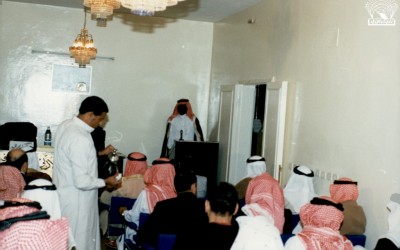 من أحد لقاءات النادي …