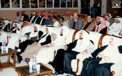 لقاء مع الأستاذين : – عبد الرحمن القحطاني – مبارك المطلقة .