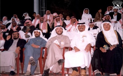 إحدى أماسي النادي في محافظة رجال المع .