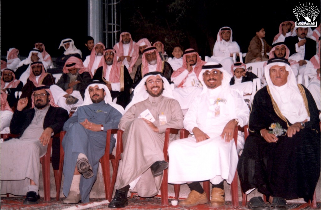 إحدى أماسي النادي في محافظة رجال المع .