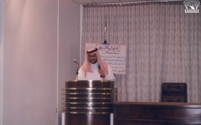 من أمسية قصصية : – د. ناصر السلوم – د. محمد مدخلي – أ . عبد الله النبهان .