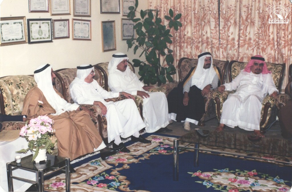 من استقبال النادي السيدة / هداية السالم ، ومرافقيها ….
