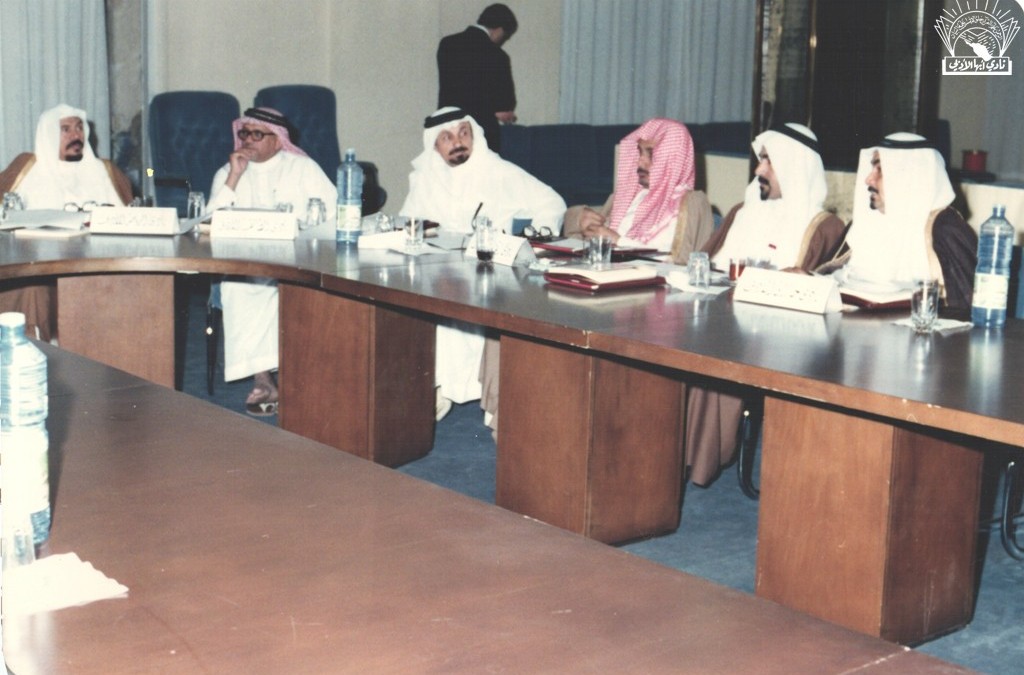 من مؤتمر رؤساء الأندية الأدبية الخامس عشر برعاية الأمير / حالد الفيصل