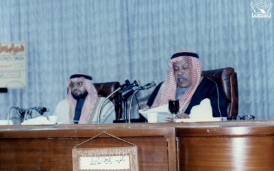 د. أحمد خالد البدلي في إحدى المحاضرات ..